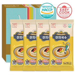이지쿡 구포국수 새달세트 1호 4종