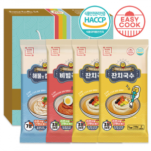 이지쿡 구포국수 새달세트 2호 4종