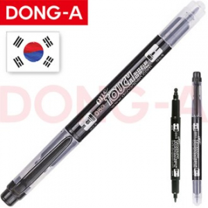 동아 원터치 컴퓨터용 사인펜 // 빠른 건조, 안정적 세필감