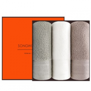 [송월타올]호텔컬렉션 클래식 타올 3P 수건 선물세트, 답례수건