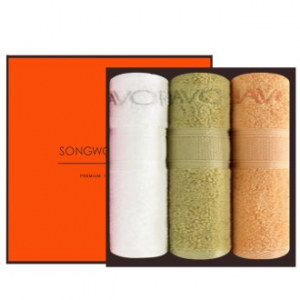 [송월타올]샤보렌 식스 타올 3P 선물세트, 수건, 답례수건