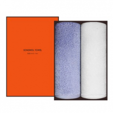 [송월타올] 항균 코마 40수 2P 타올 선물세트, 수건, 답례수건