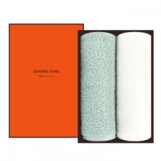 [송월타올] 심플라이트 타올 2P 선물세트 타올, 수건, 답례수건