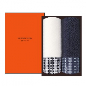 [송월타올]호텔컬렉션 톤 타올 2P 선물세트, 수건, 답례수건