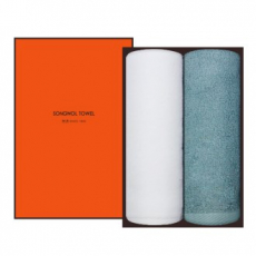 [송월타올] 항균 무지타올 2P 선물세트, 수건, 답례수건