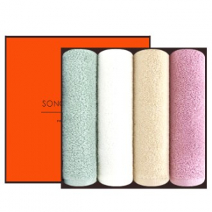 [송월타올] 심플라이트 타올 4P 선물세트 타올, 수건, 답례수건