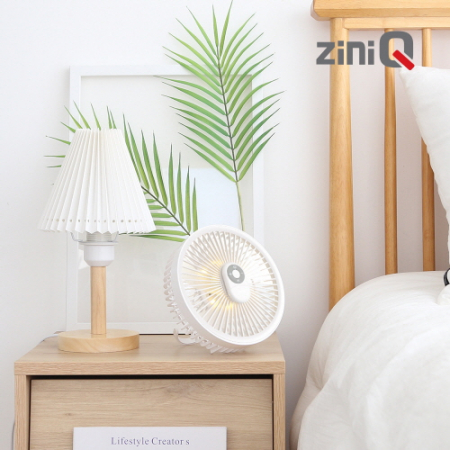 지니큐 FN-500C 가정용 및 캠핑용 무선 휴대용 선풍기 리모컨 포함 #6