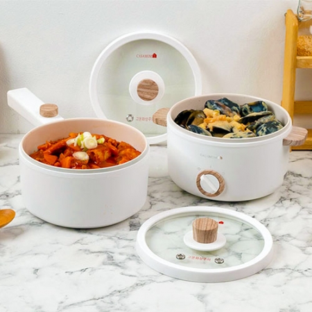 까사맘 세라믹코팅 멀티쿠커세트2L (양수+편수) #2