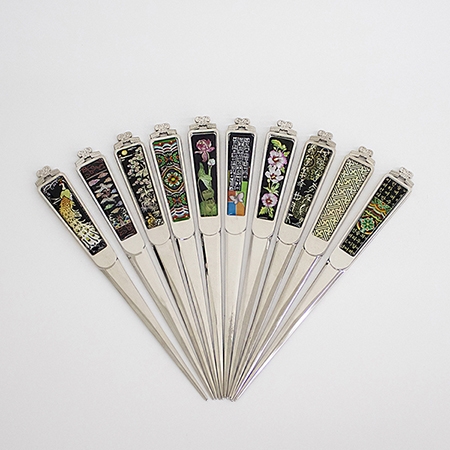 아름누리 전통문양 자개편지봉투칼 10종 #2