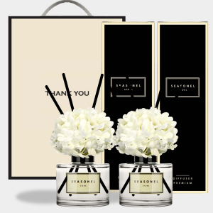 시즈넬 플라워 디퓨저 200ml 더블 미니수국