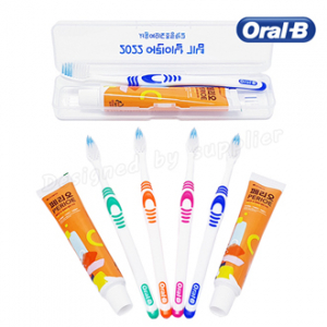 오랄비칫솔 고탄력+페리오 / 칫솔치약세트