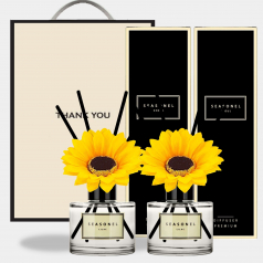 시즈넬 플라워 디퓨저 200ml 더블 해바라기
