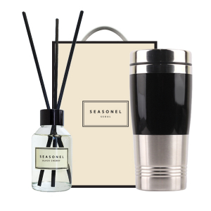 시즈넬 선물세트 디퓨저100ml플레인+럭셔리텀블러