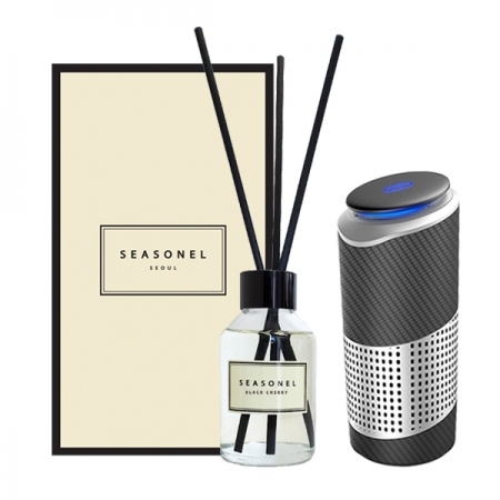 시즈넬 선물세트 디퓨저 100ml 플레인 + 공기 청정기 #2