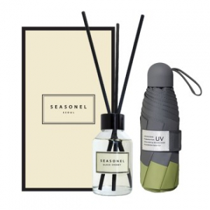 시즈넬 선물세트 디퓨저 100ml플레인+5단우산