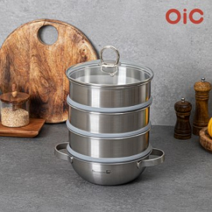 실버스타 오아이씨 인덕션 IH 4단 스텐찜솥 20cm