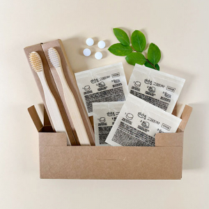대나무 칫솔 2p 고체 치약세트 칫솔치약 양치세트
