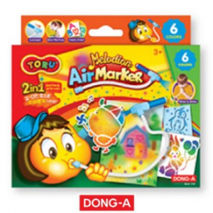 동아 토루 에어 마카 6색 세트 (사인펜)