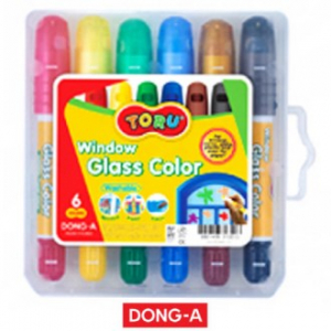 동아 토루 글라스 칼라 6색 세트