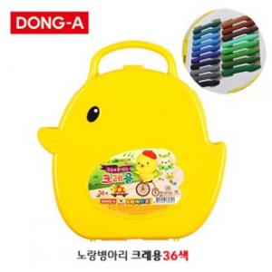 동아 노랑 병아리 크레용 36색 (국산)
