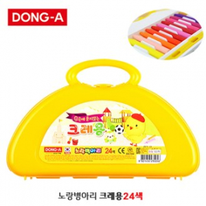 동아 노랑 병아리 크레용 24색 // 국산