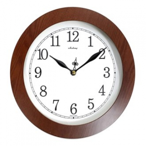 미니 월넛 벽시계 250