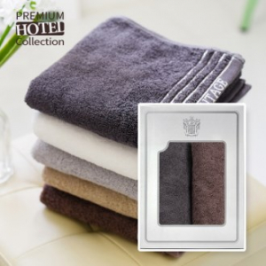 프리미엄 호텔수건 헤리티지 라인 40수 코마사 타올 170g 2P 세트