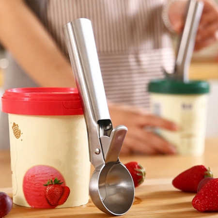 스테인리스 아이스크림 스쿱 #4