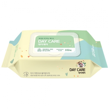 데이케어 패밀리 생분해물티슈102매 #2