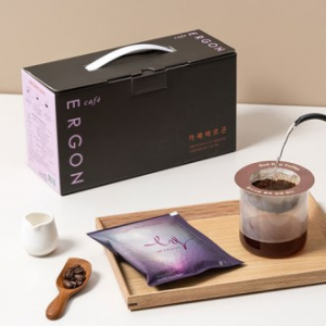 카페에르곤 초간편 정통 핸드 드립백 커피 15g X 10개입 바리스타 블렌딩 화려한 맛