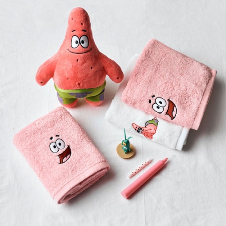 스폰지 밥 캐릭터 수건세트 2매 150g #4