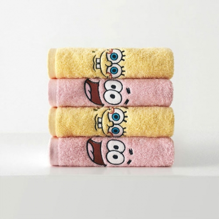 스폰지 밥 캐릭터 수건세트 2매 150g #3