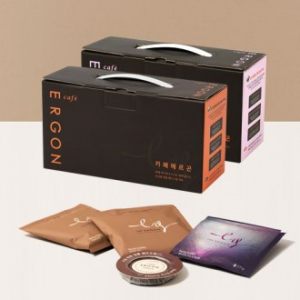 카페에르곤 간편한 정통 핸드 드립백 커피 15g X 10개입 바리스타 블렌딩 이진욱 + 이정영 편