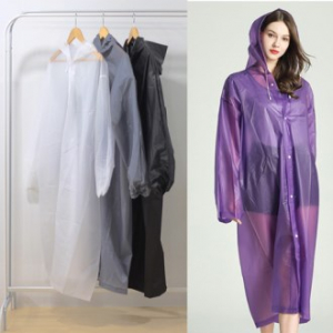 EVA 성인용 아동용 레인코트 두꺼운 우비