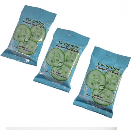 메이크업 크린징티슈,화장티슈,여행용화장티슈,오이티슈 #4