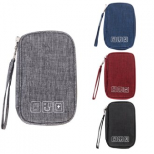 3중 수납 소품 여권파우치