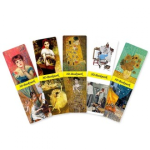 3D 입체 명화 책갈피