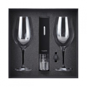 [쇼트즈위젤] 와인글라스+전동와인오프너DM-501세트