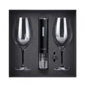 [쇼트즈위젤] 와인글라스+전동와인오프너DM-803세트