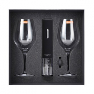 [슈피겔 아우] 와인글라스+전동 와인오프너 DM-501세트