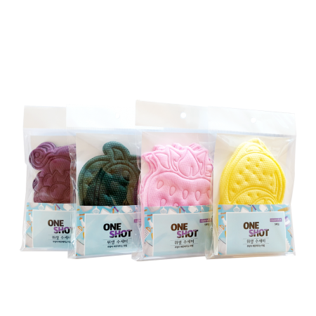 코젠더스 과일 모양 하루 수세미 5매 #3