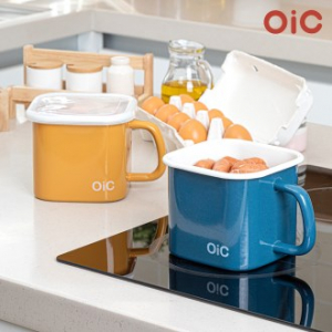 OIC 두 아 칼라 법랑 인덕션 IH 캐니스터 1.5L