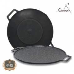 캠팬 돌코팅 인덕션 IH 그리들 36cm