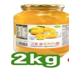 하이네 고흥 꿀유자차 2KG (병)