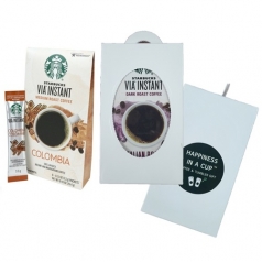 스타벅스 커피 비아 VIA 인스턴트 Clombia 1팩 선물용 테크아웃 커피컵 사은품 포함 선물용