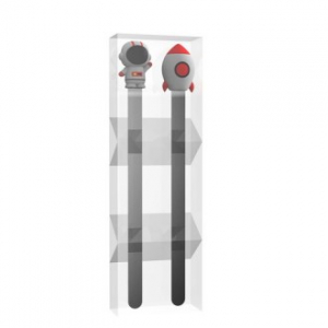 모던오피스 우주인 로켓 북마크 3d 금속 북마크 선물 CDH393