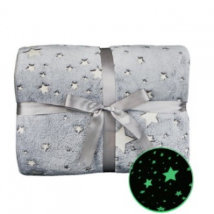 모리 타올 산호 양털 야광 별빛 담요 152x127 CCH308