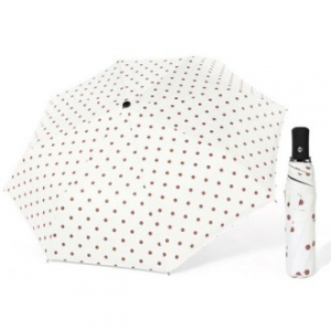 에코라이프 깔끔한 땡땡이 우산 3접 양산 CCH208