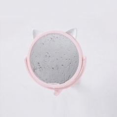 클린바스 고양이 모양 메이크업 거울 면도거울 양치거울 CCH435