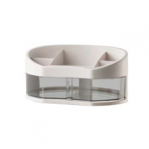 에코라이프 럭셔리 대용량 화장품 정리대 (1단 ) CCH254